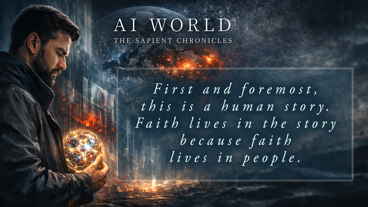 Writing Science Fiction About AI, Faith, Ethics, and Moral Responsibility