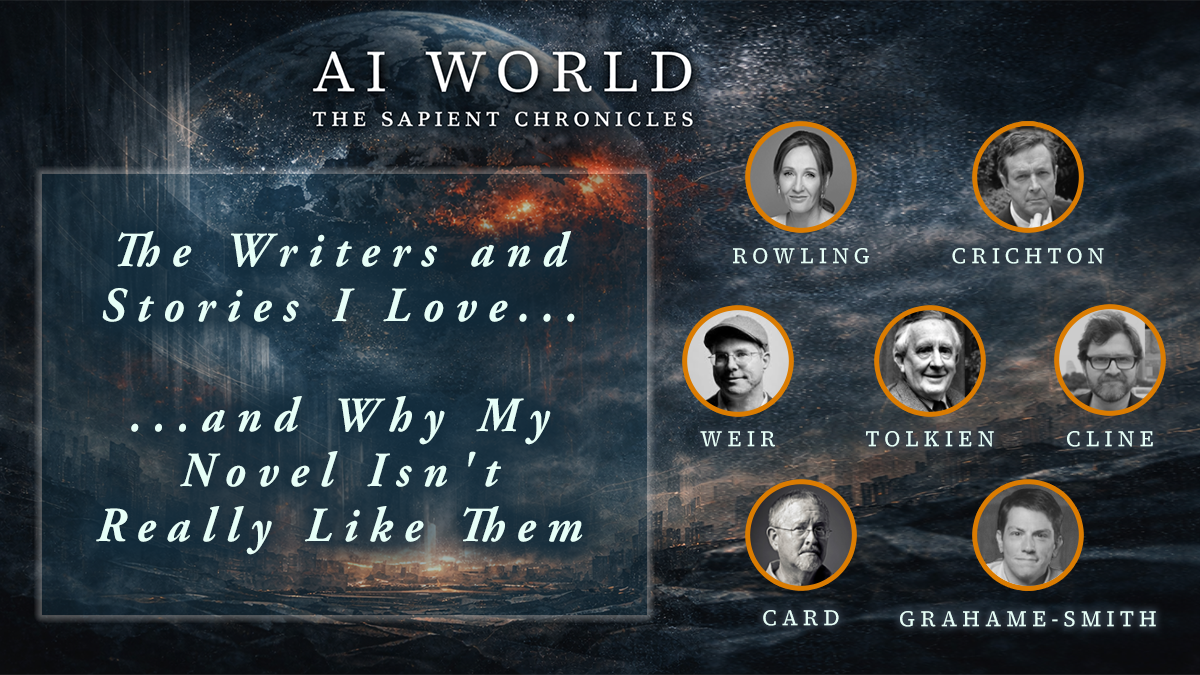 The Writers and Stories I Love, and Why My Novel Isn’t Really Like Them