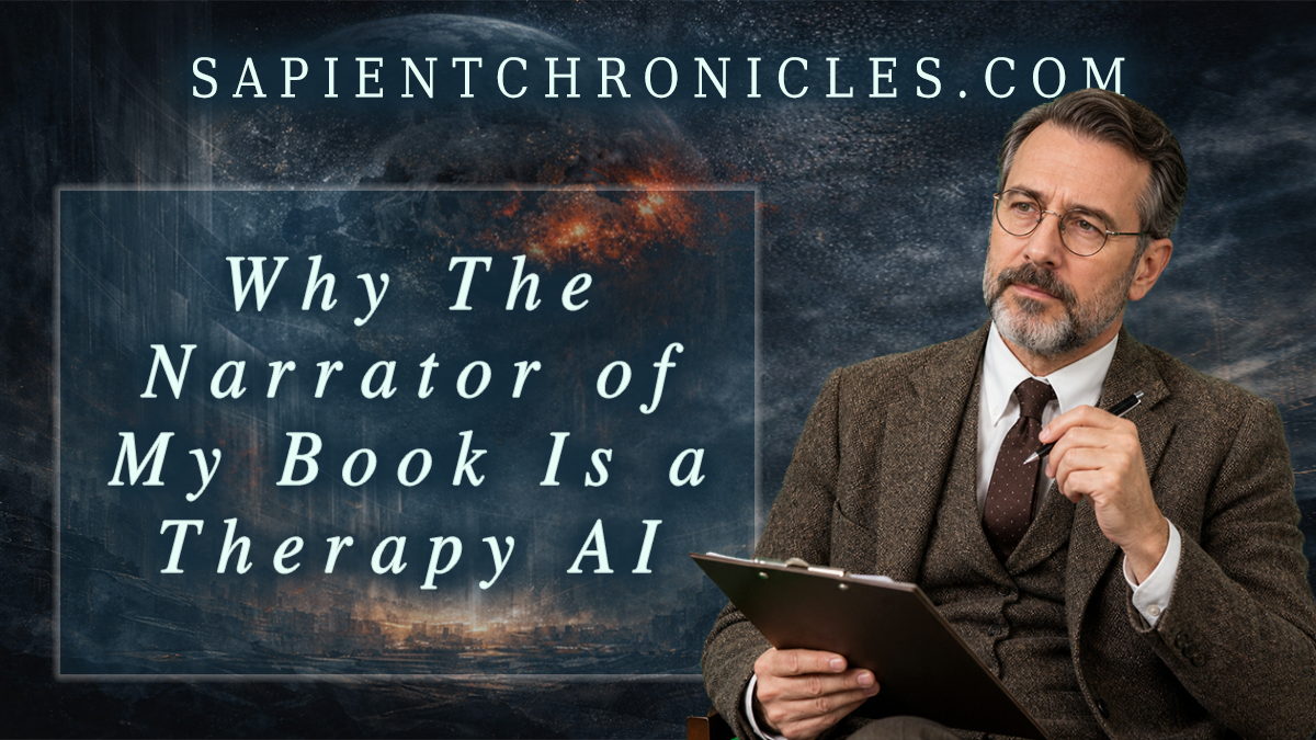 Why My Novel Is Narrated by a Therapy AI